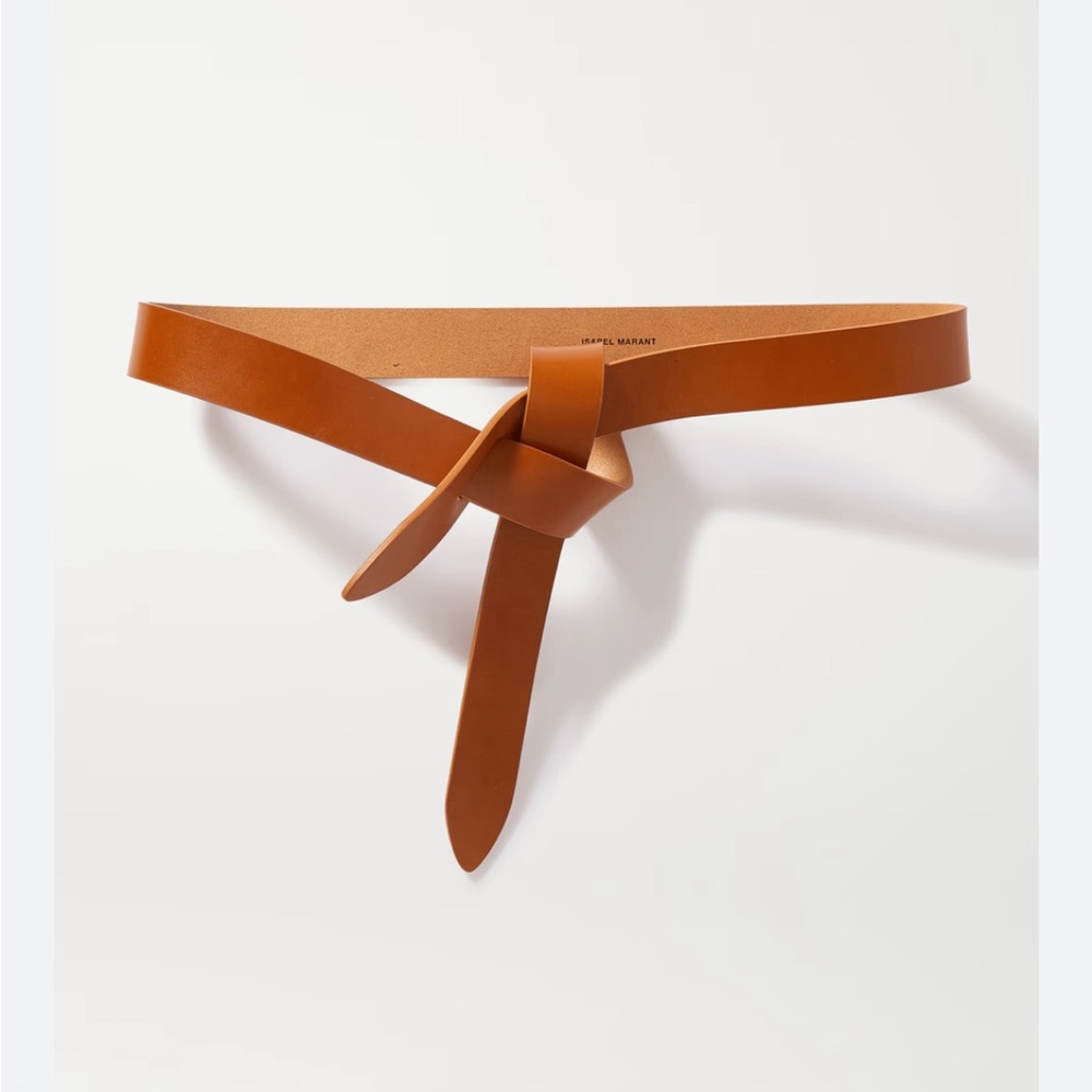 Isabel Marant Tan Leather Belt